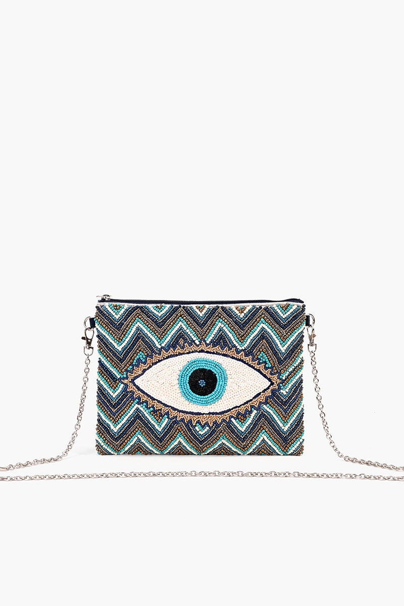 Evil eye clutch aldo sale