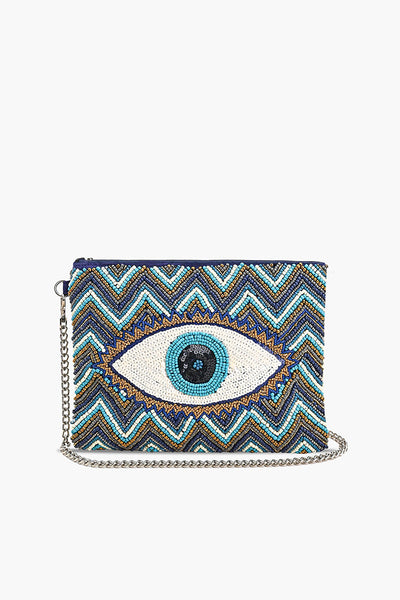 SPECIAL 2024 ORDER: Black evil eye hand clutch