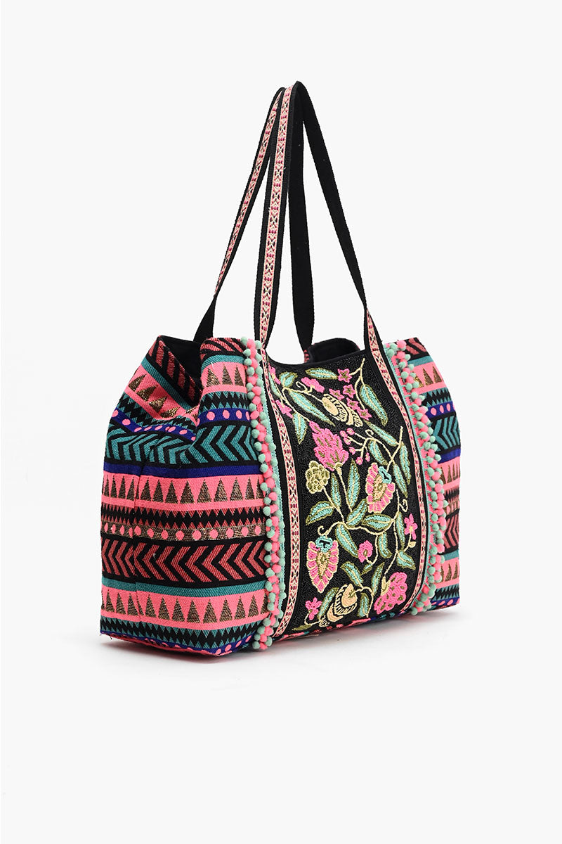 Night Flowers Tote