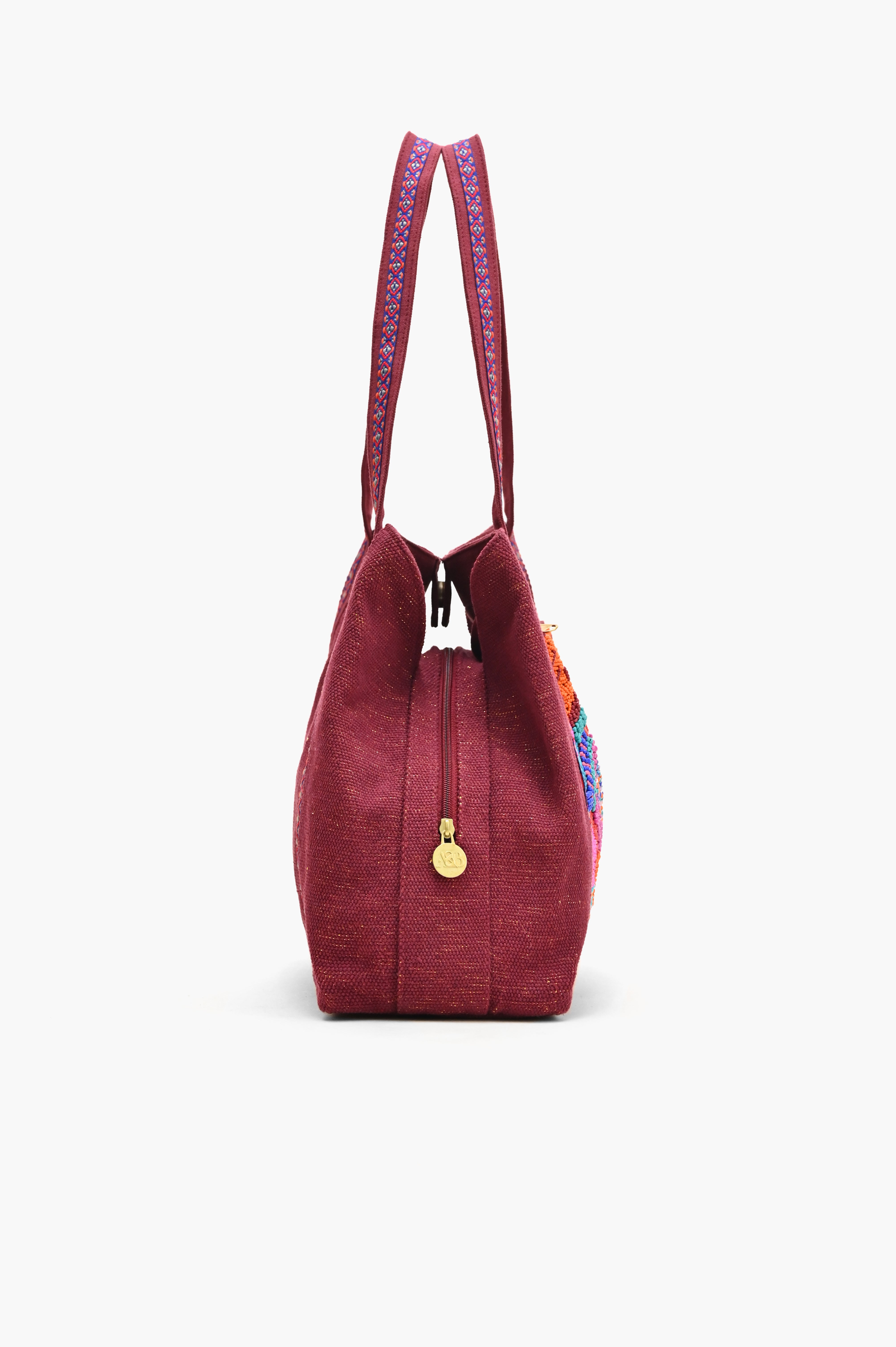 Crimson Evil Eye Day Tote