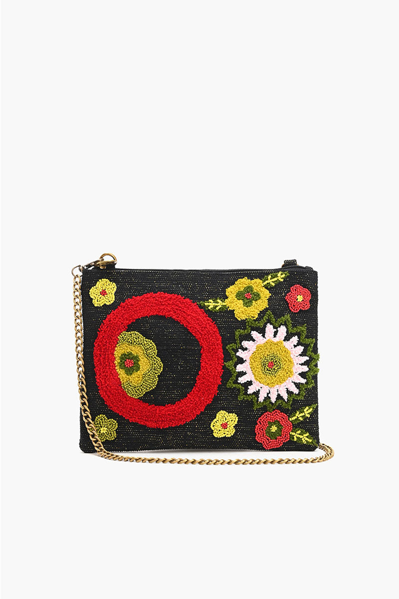 O Floral Crossbody Bag