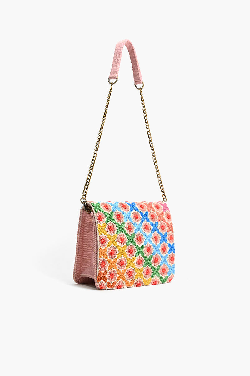 Knots 'n Petals Shoulder Bag