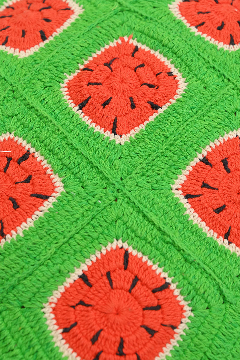 Watermelon Crochet Beach Tote
