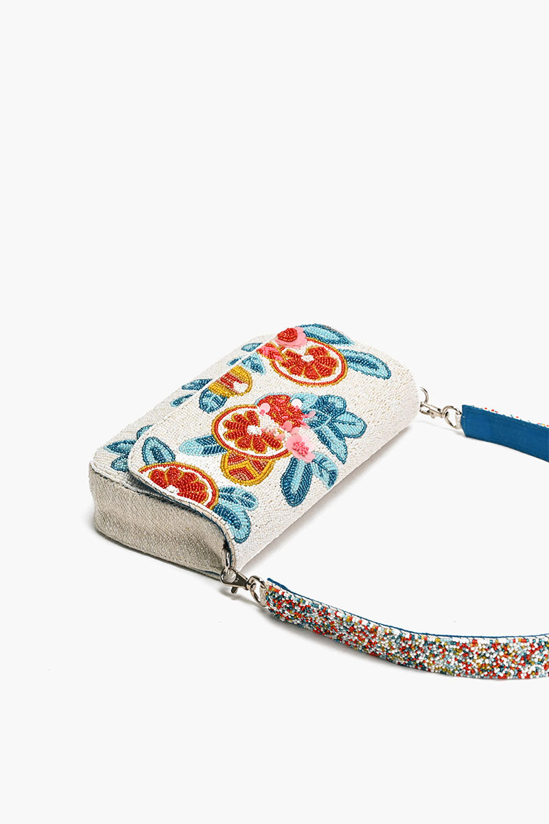 Fruity Floral Shoulder Bag