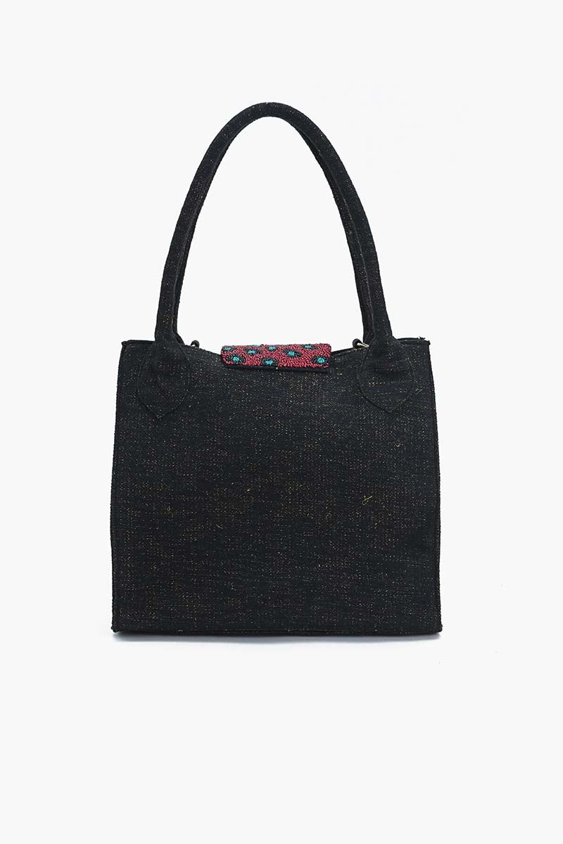 Twilight Vine Beaded Tote