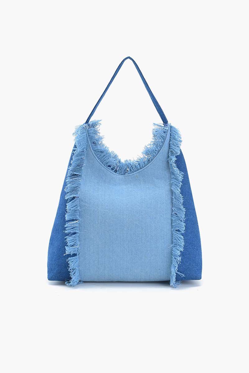 Garden Glimmer Embellished Tote