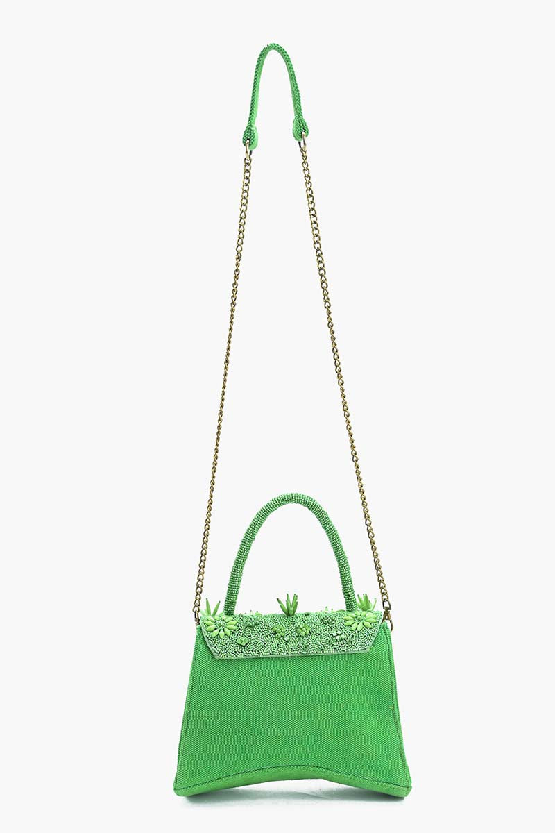 Sage Grove Wildflower Top Handle Bag