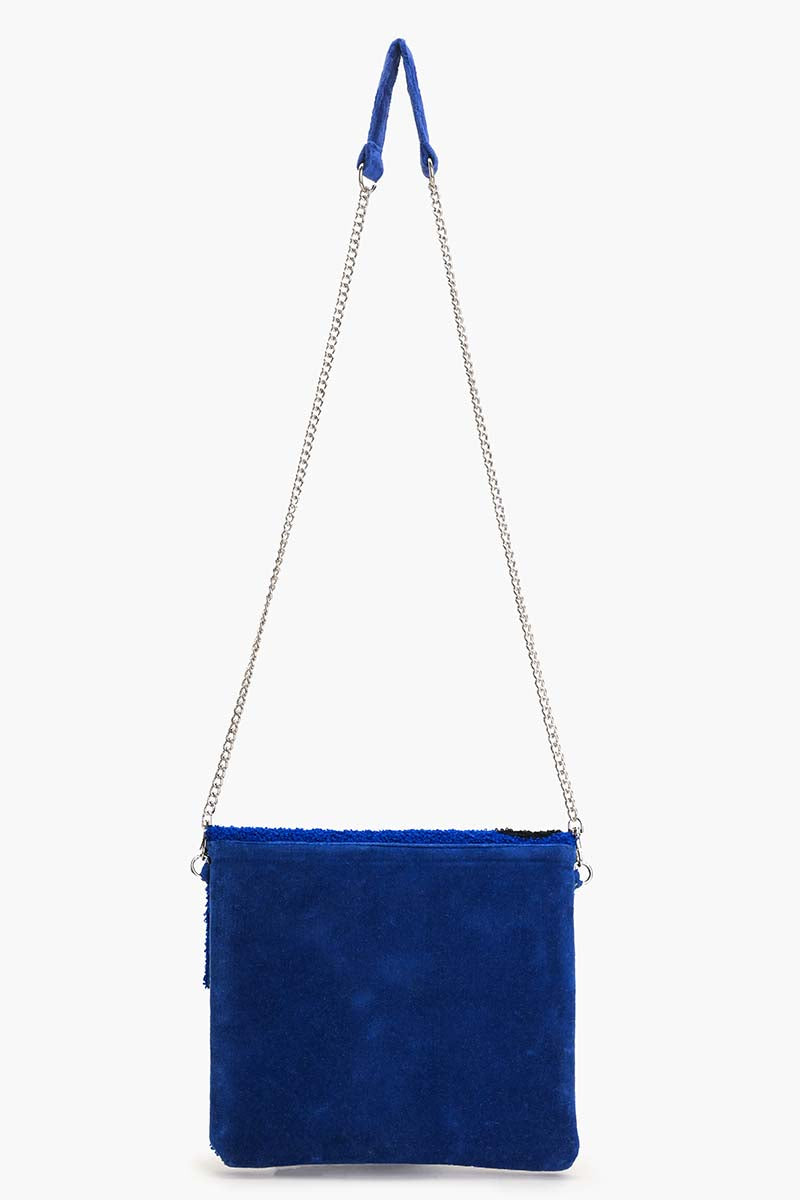 Sapphire Whimsical Wonder Eye Clutch