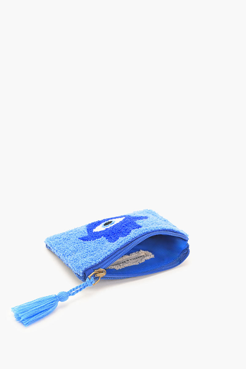 Blessings of Blue Hamsa Pouch