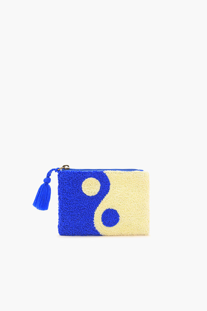 Harmony Embroidered Yin-Yang Pouch