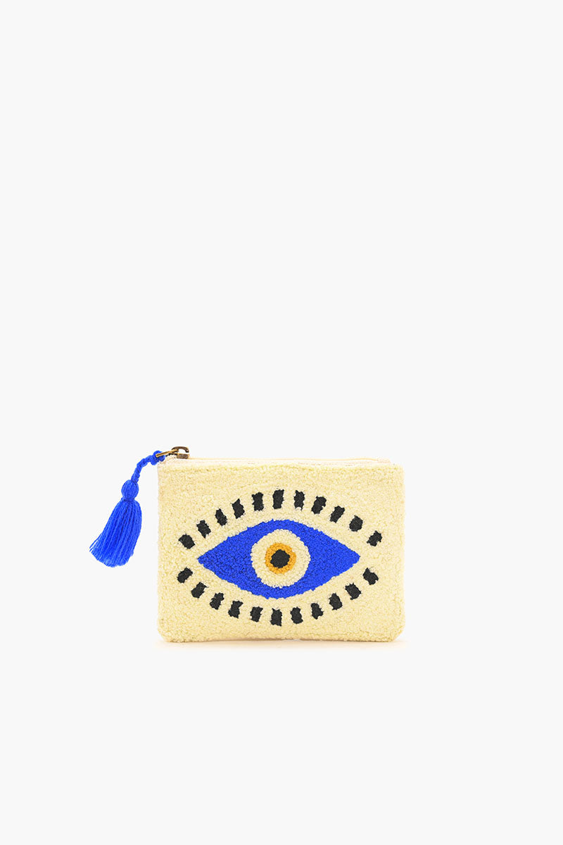 Golden Gaze Evil Eye Pouch