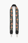 BagStrap Natural-Red Floral