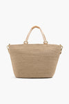 Anchor Embellished Large Jute Tote