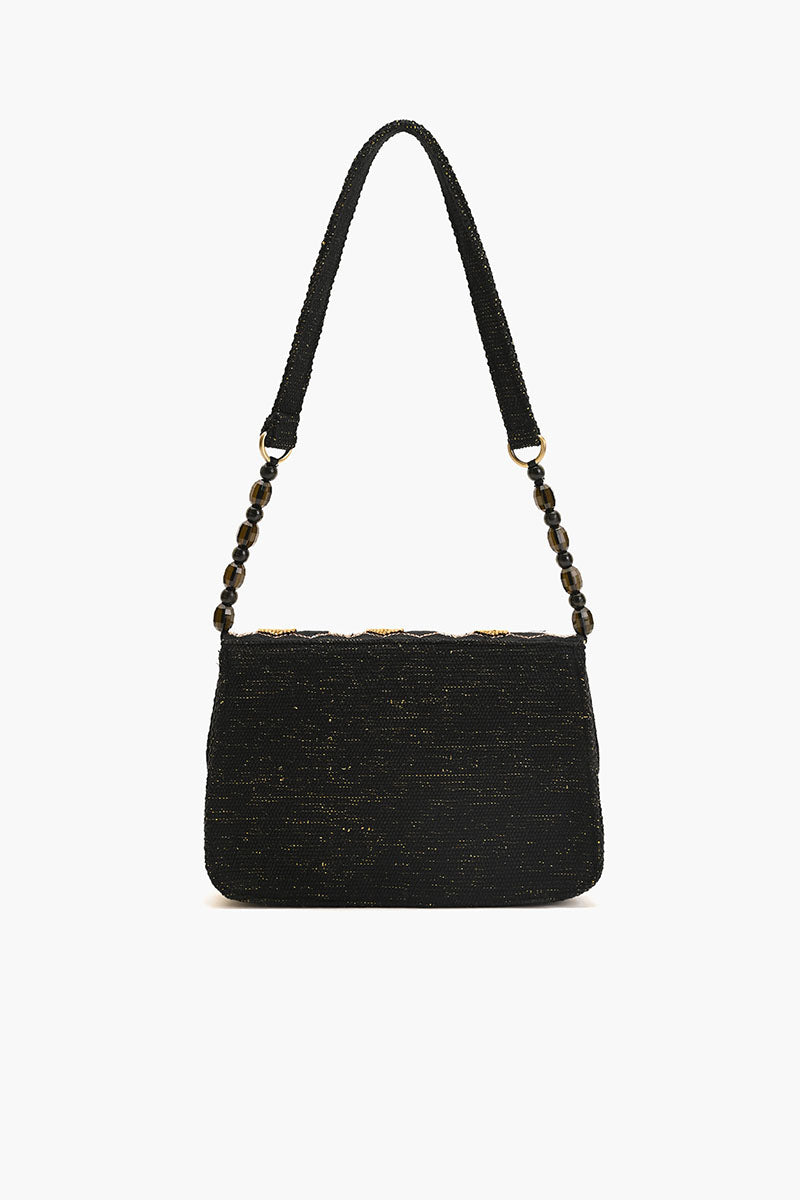 Beaded Shoulder Bag-Honeycomb