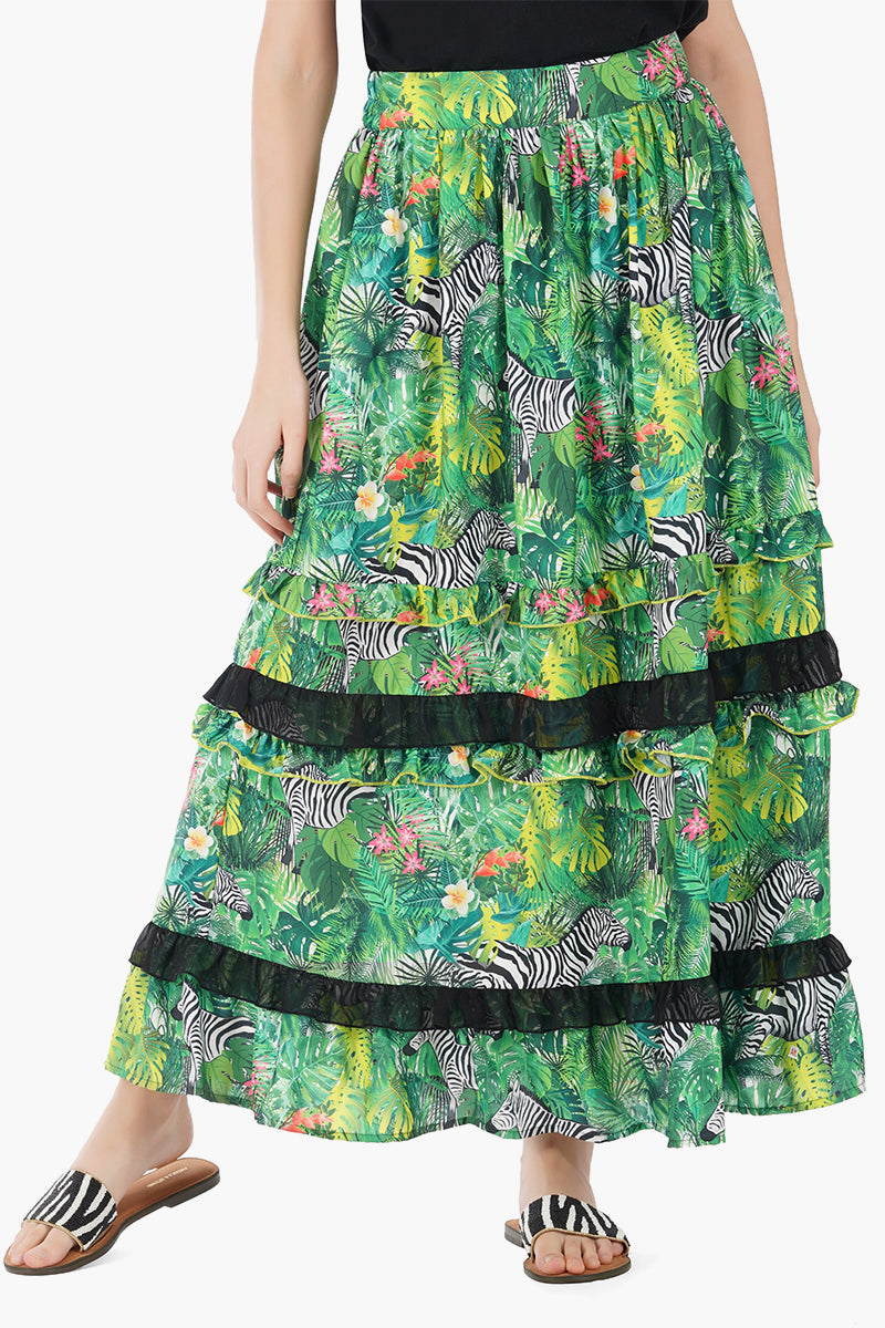 Serengeti Style Maxi Skirt