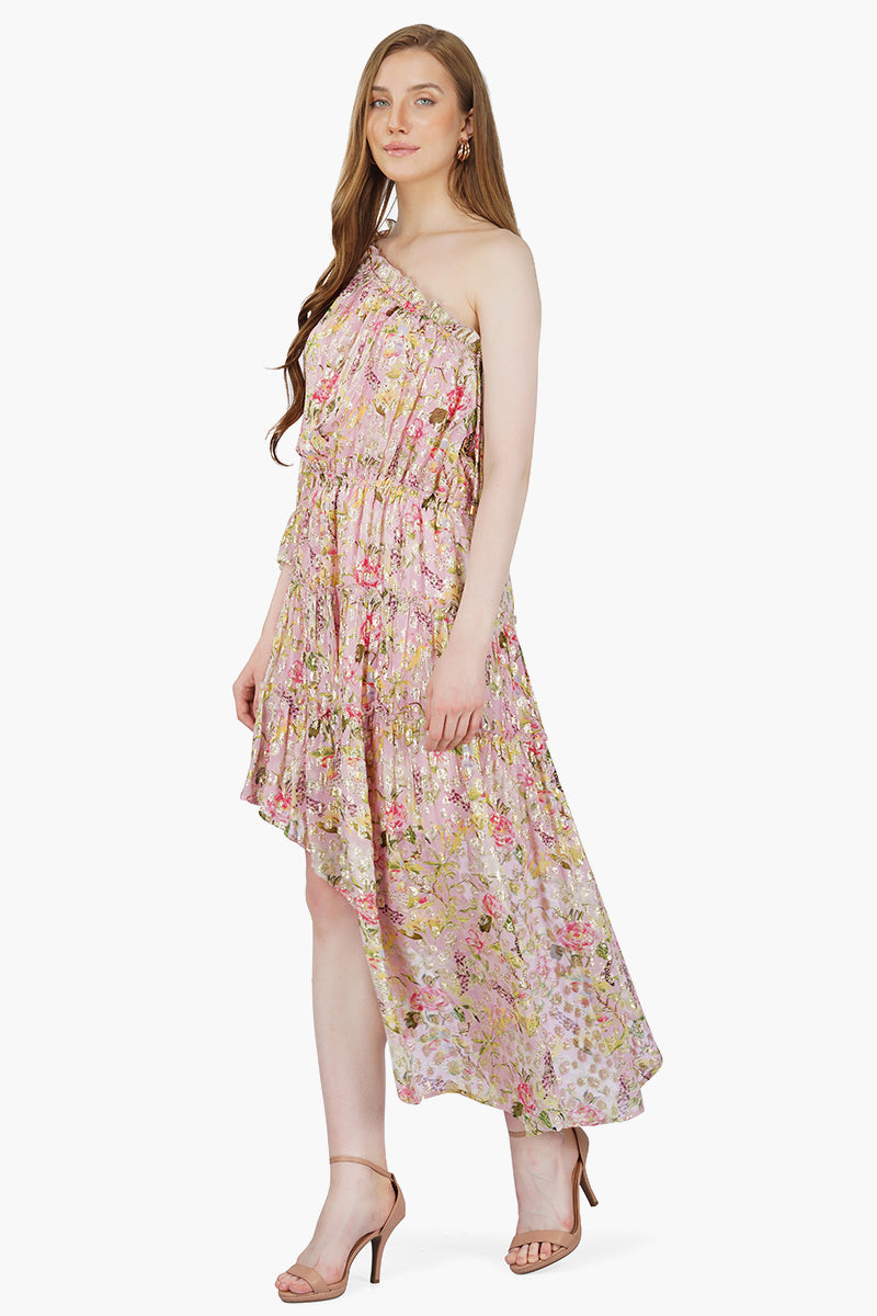 Blooming Florals Hi-low Dress