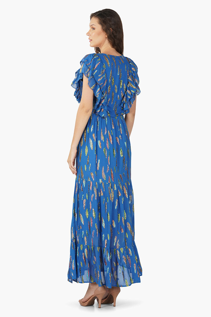 Victoria Ruffle Maxi Dress