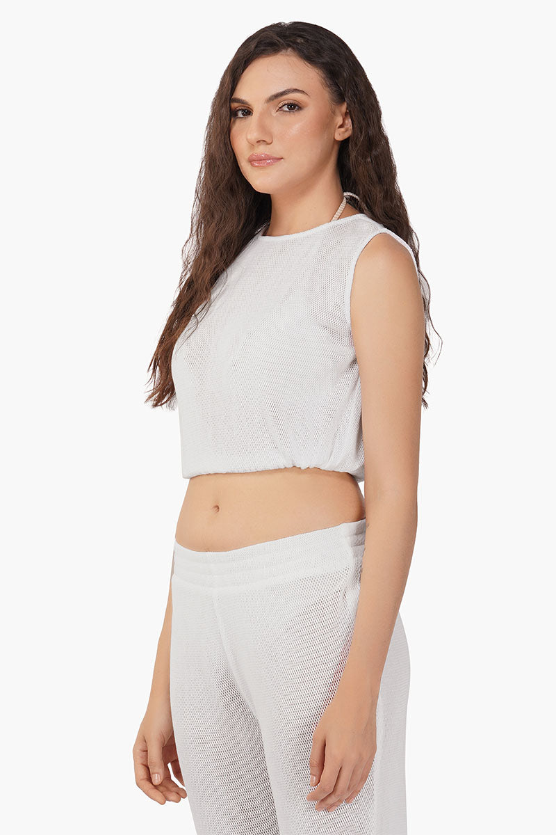 Indy Mesh Crop Top