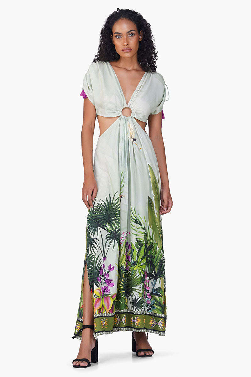 Olivia Printed Maxi Dress