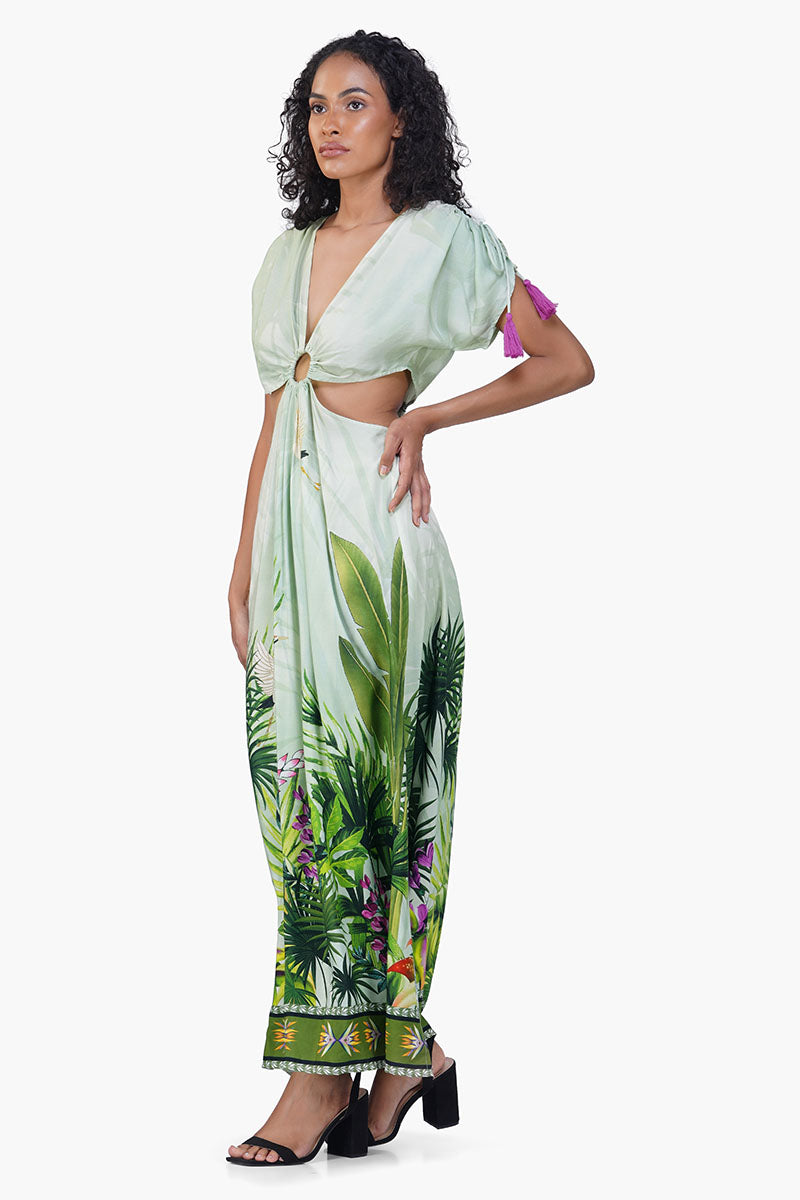 Olivia Printed Maxi Dress