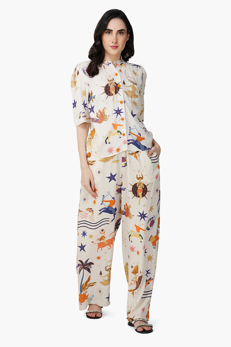 Day Dream Celestial Printed Shirt