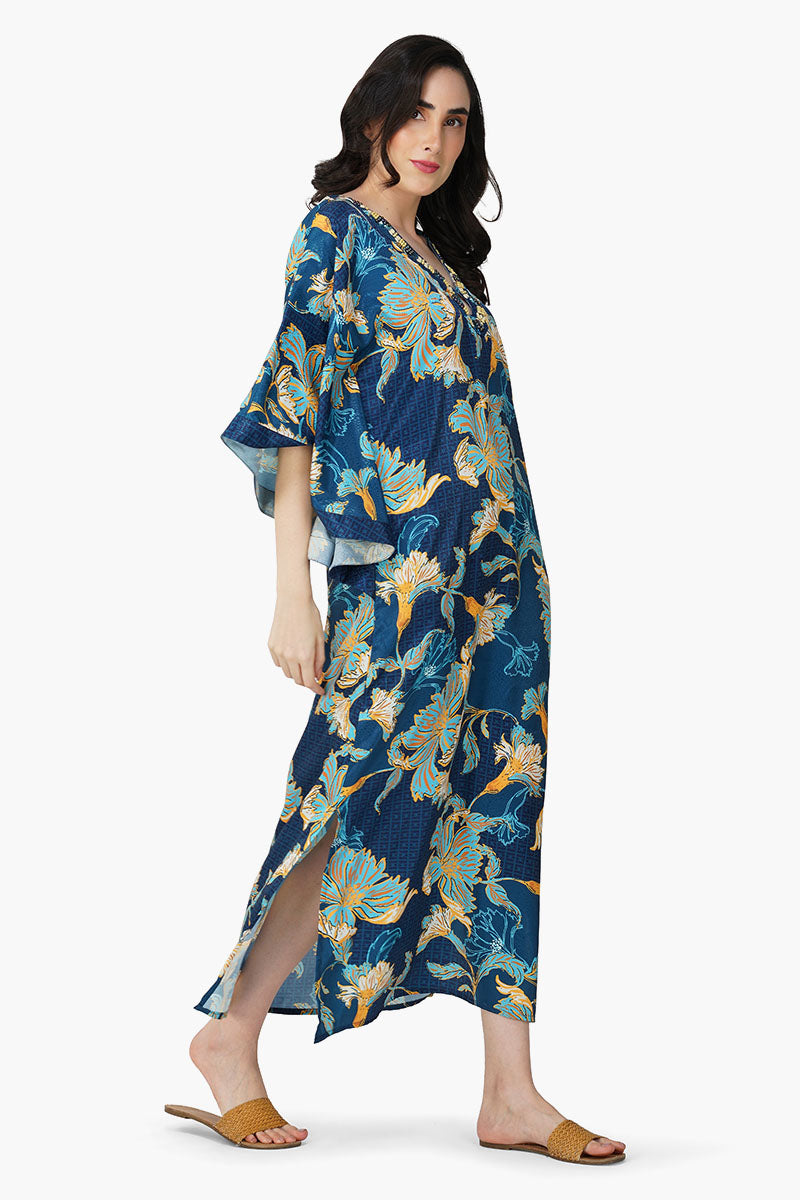 Tiffany Floret Embellished Maxi Dress