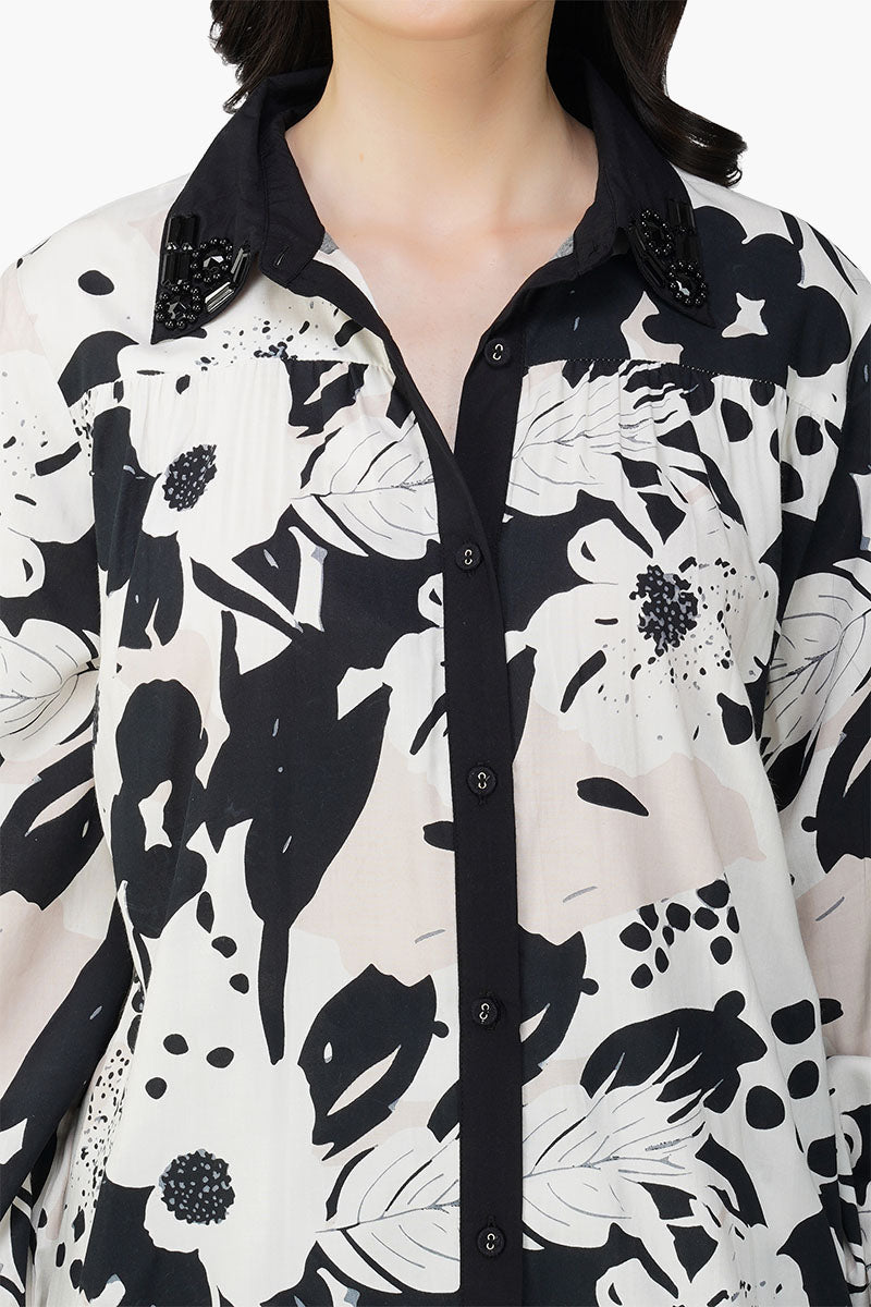 Garden Of Flower Printed Shirt