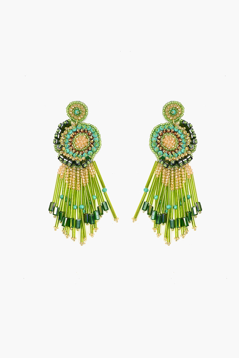 Glam Sham Beaded Earrings