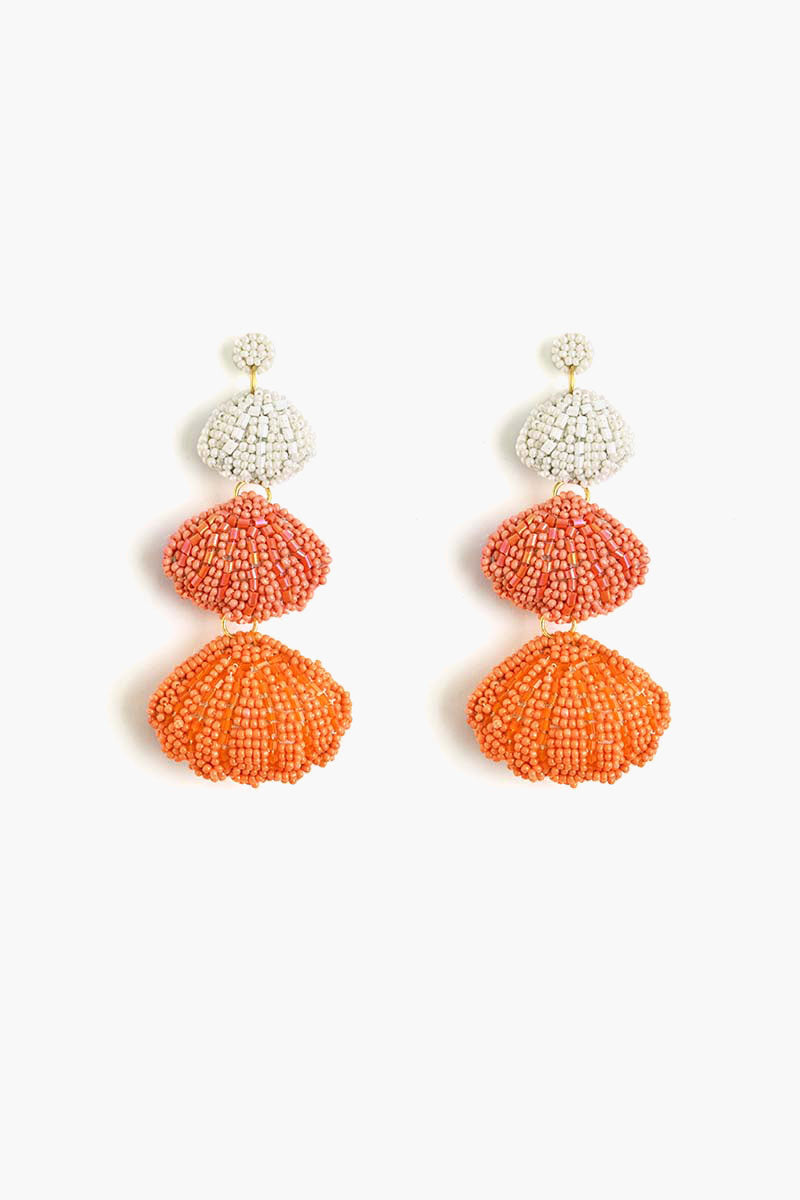 Sunset Seashell Earring