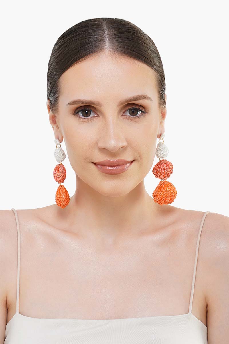 Sunset Seashell Earring