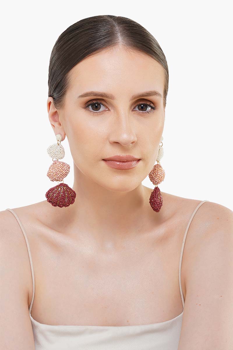 Sandy Seashell Earring