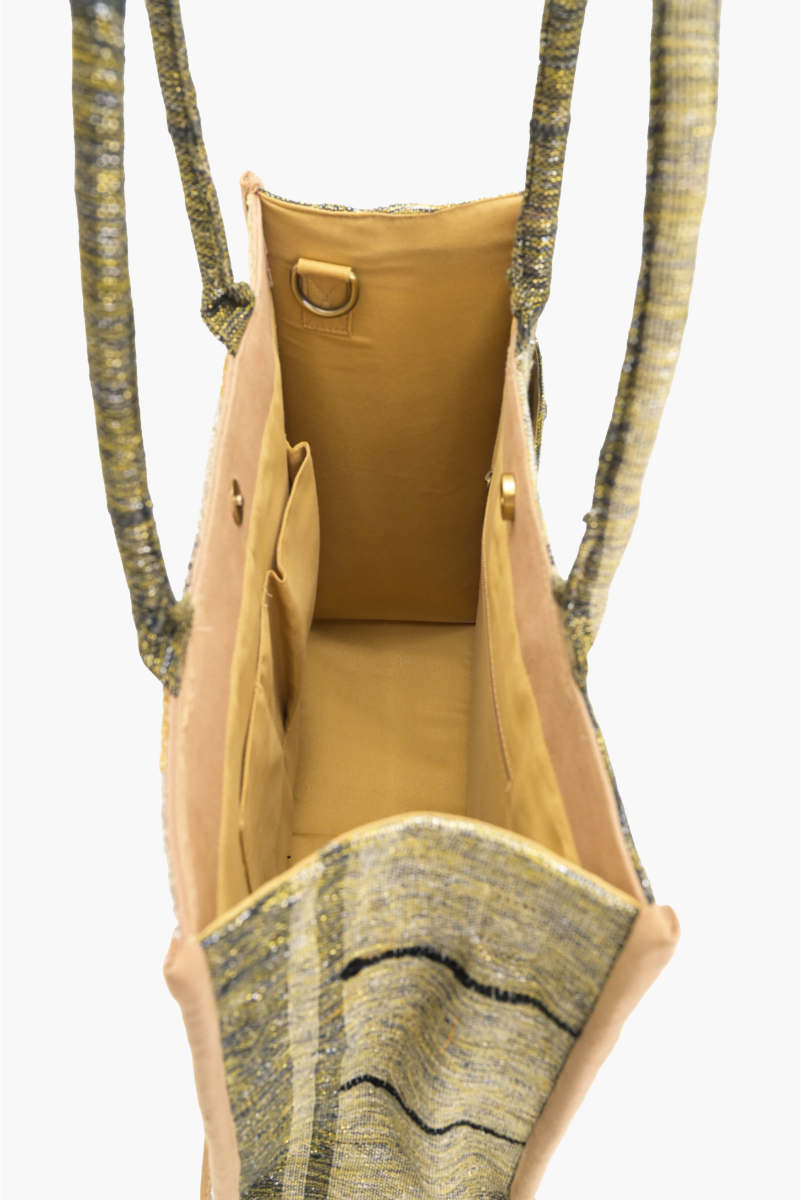 Personalize Golden Layers Tote