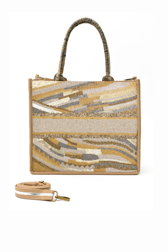 Golden Layers Tote