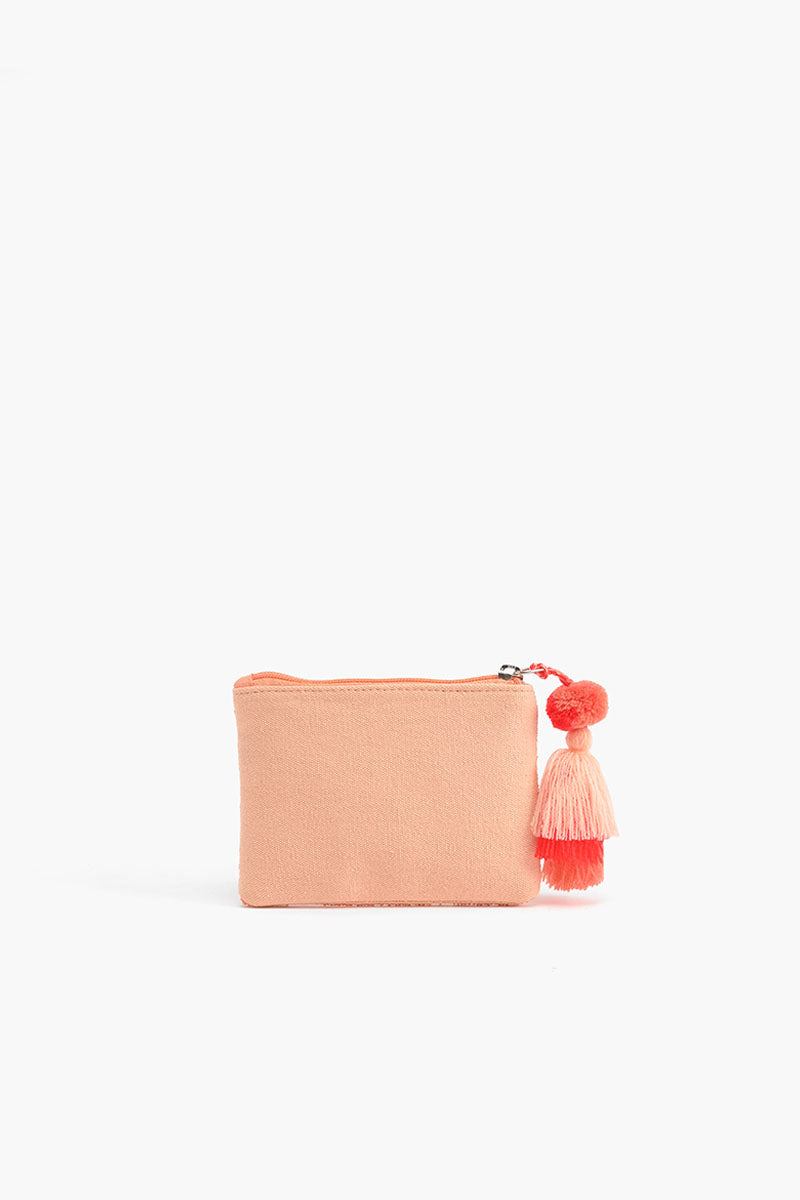 Peach XOXO Mini Pouches