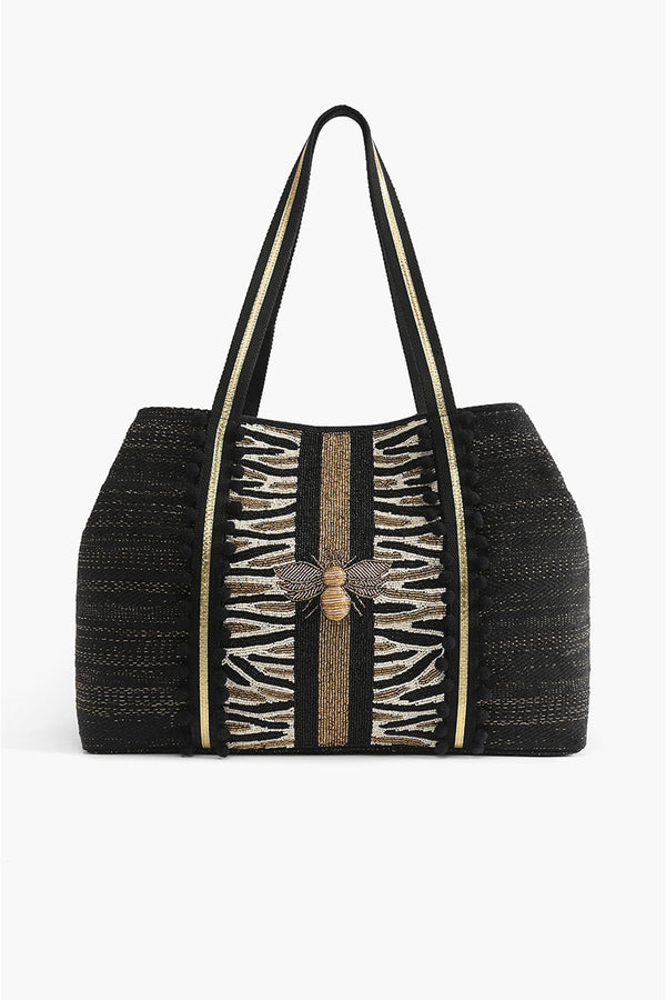 Amazon.com: Beatfull Designer Bee Purse Fashion Crossbody Purse with Pearl  for Women Pu Leather Shoulder Bag Clutch Handbags