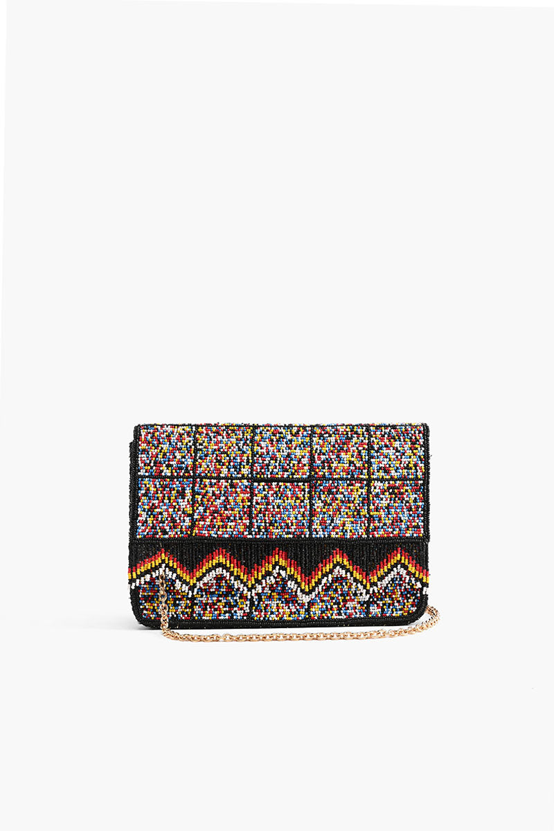 Confetti Fringed Crossbody Bag