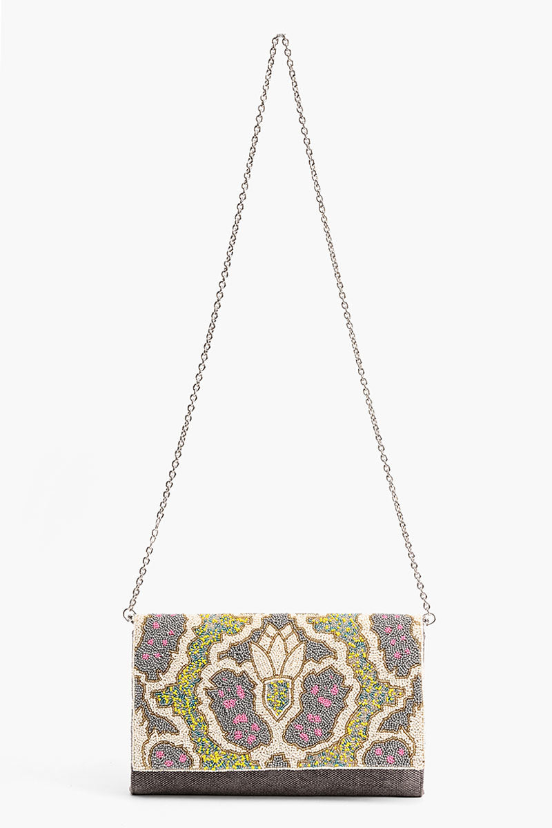 Persian Beaded Flap Clutch – America & Beyond