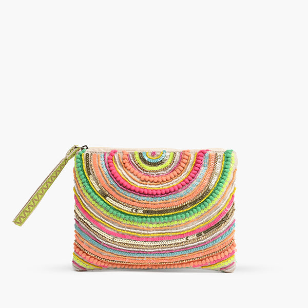 Colourful clutch hot sale