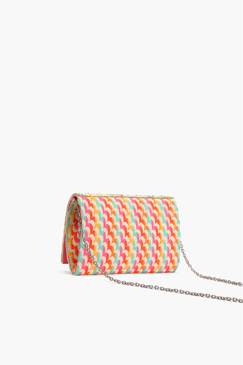 Tropical Paradise Embellished Clutch – America & Beyond