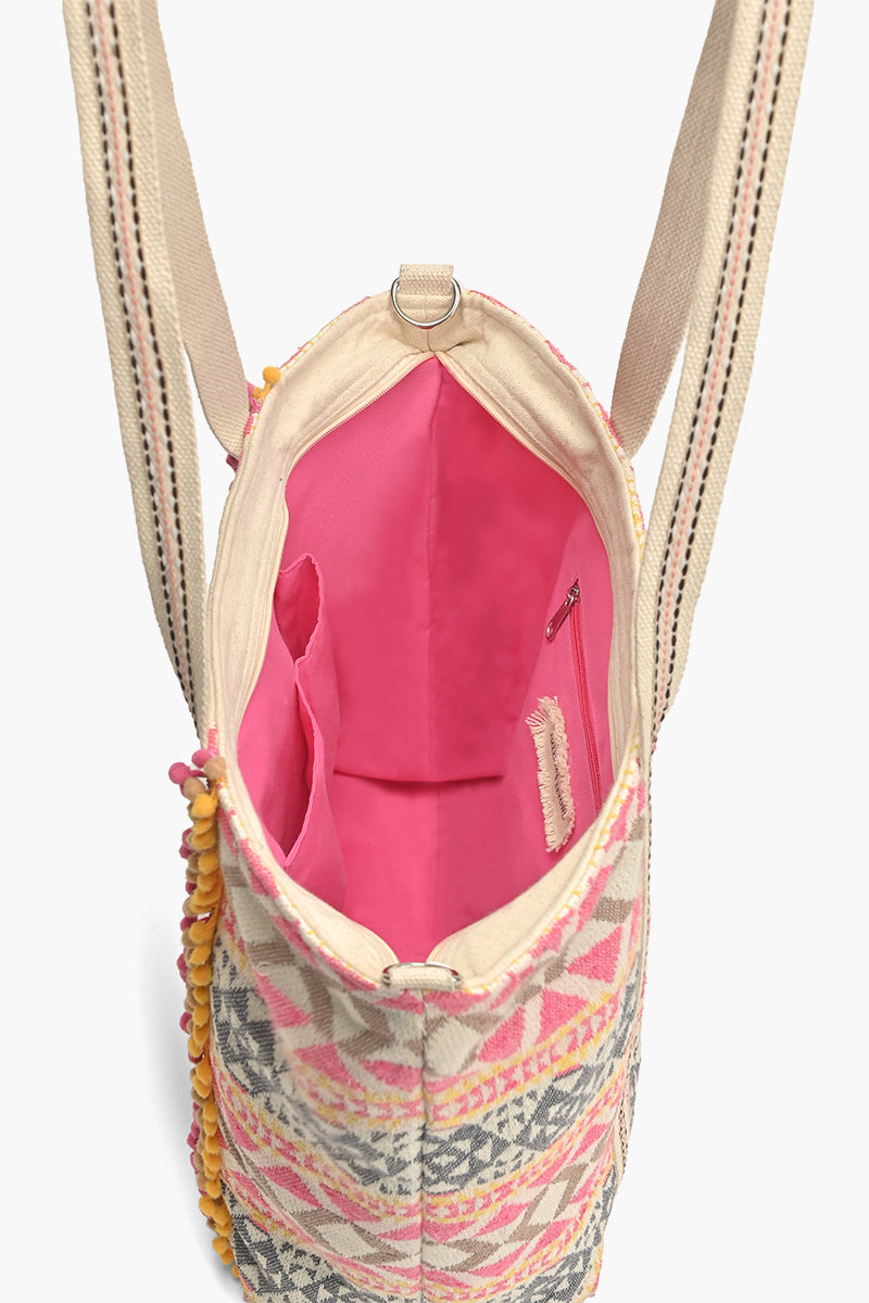 Pink camo tote bag shop