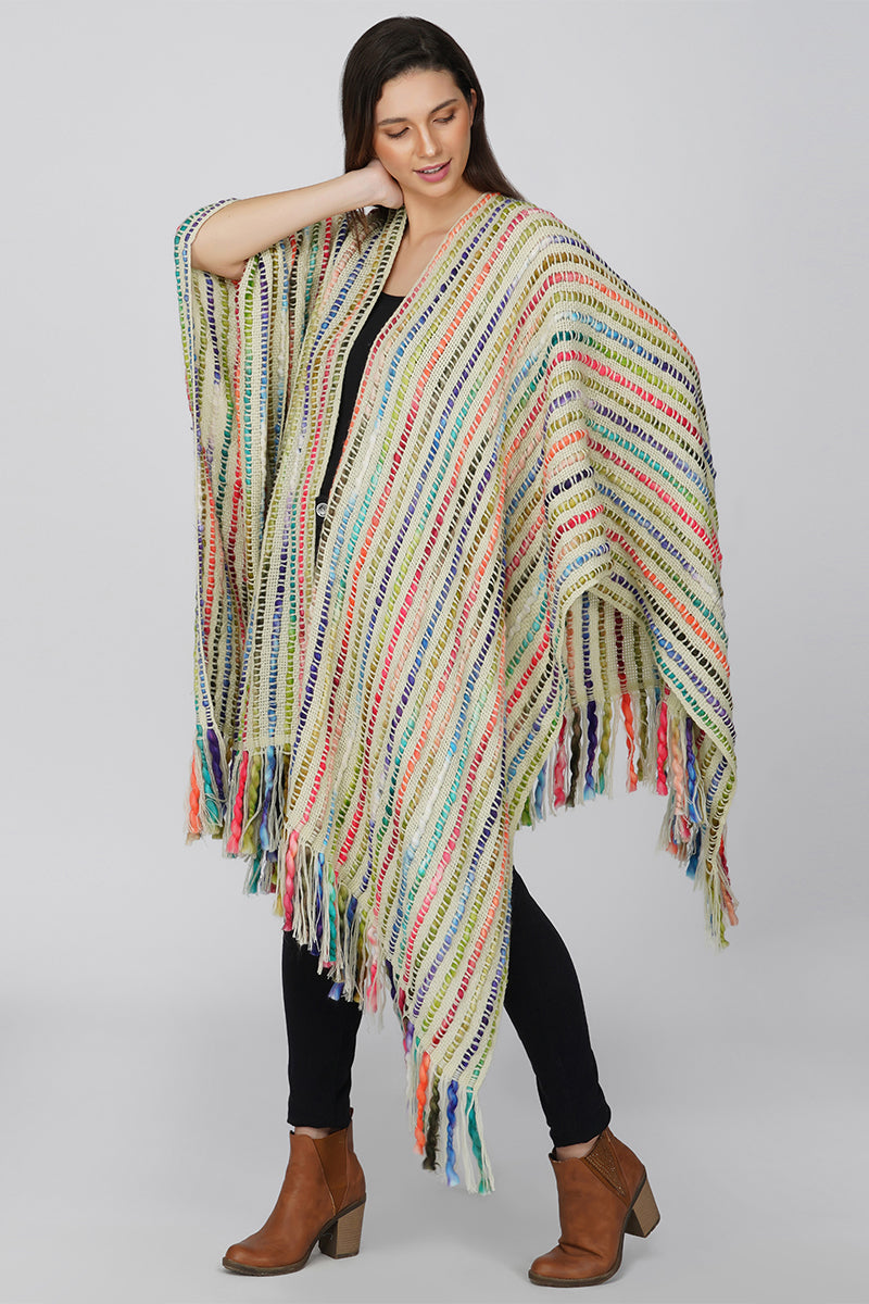 Boho Winter Cape – America & Beyond