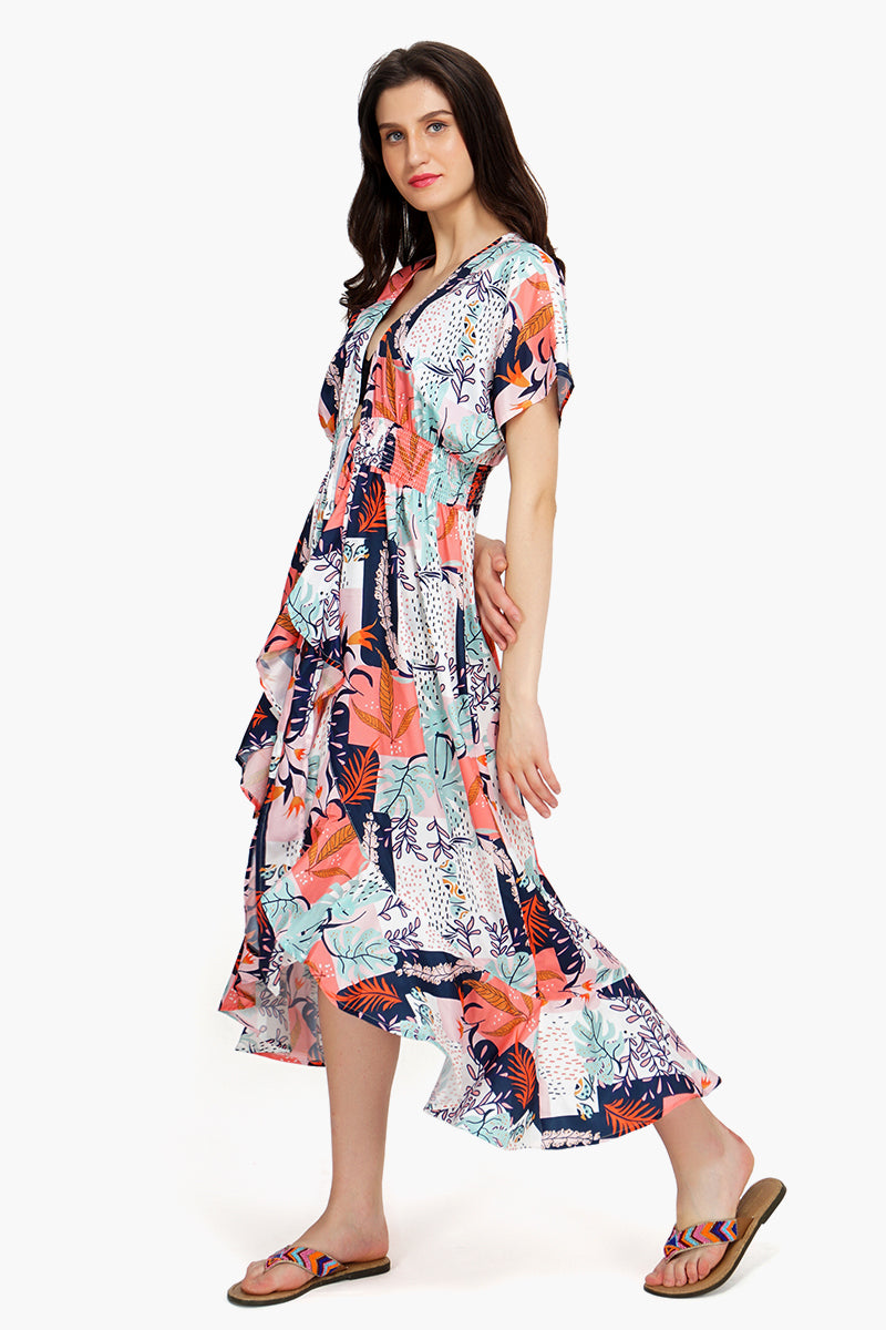 Playful Petals Kimono