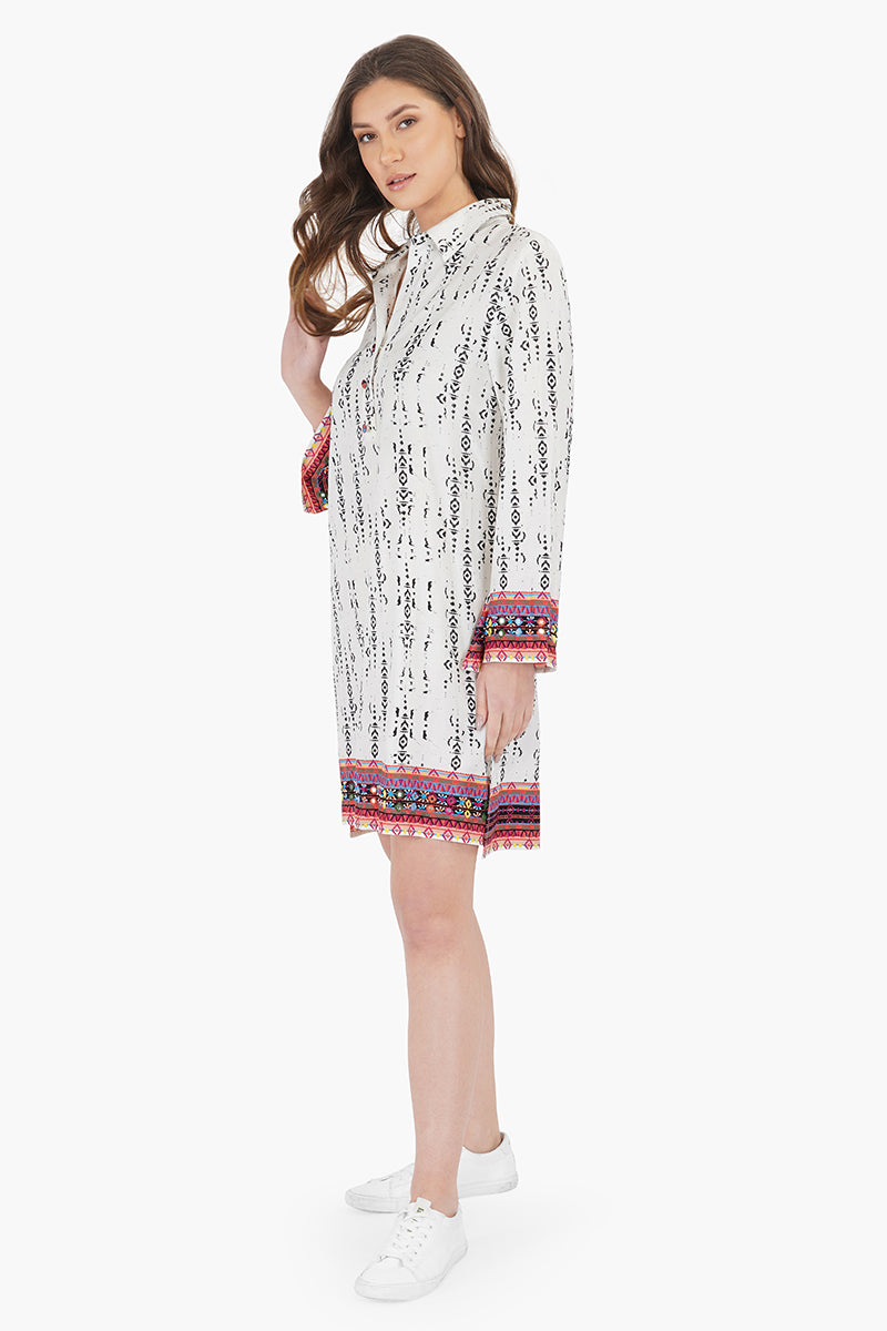 Boho Tribal Tunic Dress